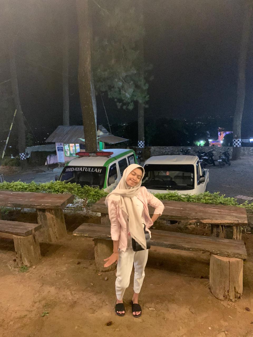 Adelia as SMK negri 10 Semarang Student